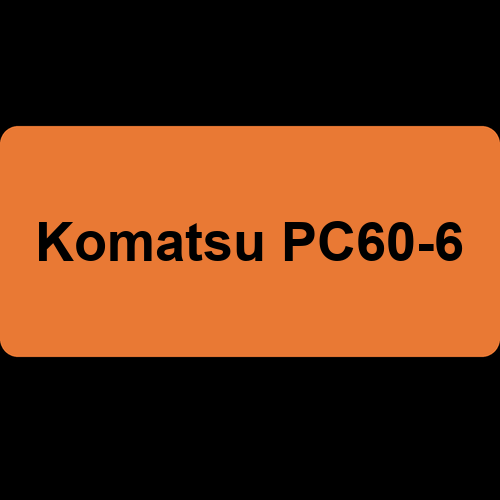 Komatsu PC60-6